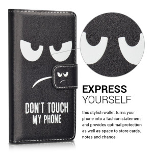 Husa pentru Sony Xperia X Compact, Piele ecologica, Negru, 39638.01 - Img 3