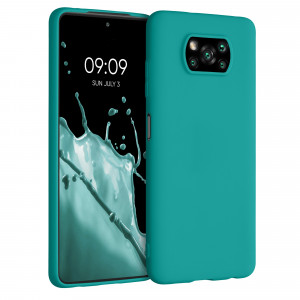 Husa pentru Xiaomi Poco X3 NFC / Poco X3 Pro, Silicon, Verde, 53482.57, kwmobile - Img 1