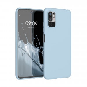 Husa pentru Xiaomi Redmi Note 10 5G, Silicon, Albastru, 54947.58, kwmobile - Img 1