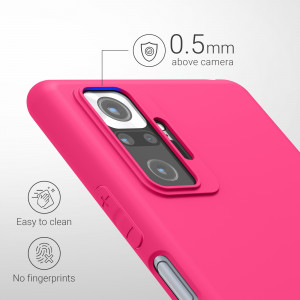 Husa pentru Xiaomi Redmi Note 10 Pro, Silicon, Roz, 54551.77 - Img 4