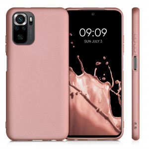 Husa pentru Xiaomi Redmi Note 10 / Redmi Note 10S, Silicon, Rose Gold, 54542.31 - Img 2