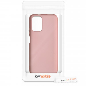 Husa pentru Xiaomi Redmi Note 10 / Redmi Note 10S, Silicon, Rose Gold, 54542.31 - Img 7