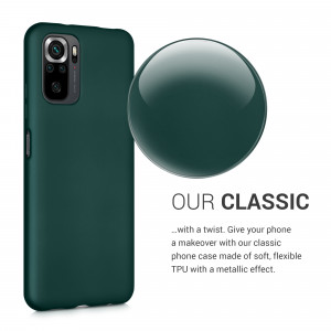 Husa pentru Xiaomi Redmi Note 10 / Redmi Note 10S, Silicon, Verde, 54542.14 - Img 4