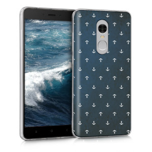 Husa pentru Xiaomi Redmi Note 4, Silicon, Albastru, 43581.01 - Img 1