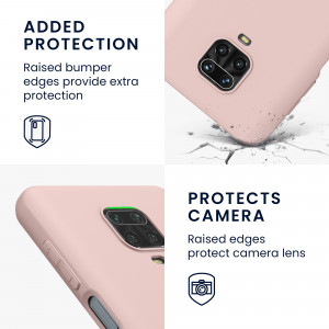 Husa pentru Xiaomi Redmi Note 9S / Redmi Note 9 Pro / Redmi Note 9 Pro Max, Silicon, Roz, 52140.225, kwmobile - Img 4