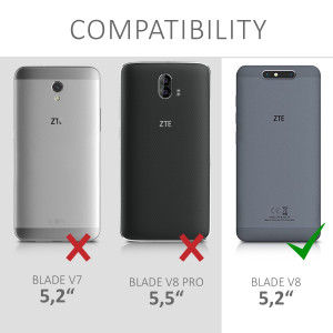 Husa pentru ZTE Blade V8, Silicon, Rosu, 42305.09 - Img 6
