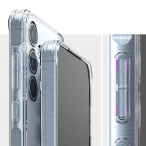 Husa Ringke Fusion pentru Samsung Galaxy A55 5G Transparent - Img 7