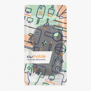 Husa Universala Kwmobile marime M - 5,5 inch, Neopren, Negru, 58700.2.01 - Img 8