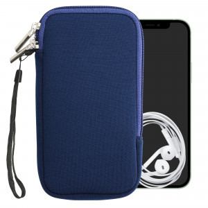 Husa Universala Kwmobile marime XXL - 7 inch, Neopren, Albastru, 46188.5.17 - Img 2