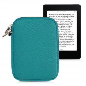 Husa universala pentru eBook Reader de 6 inch, Kwmobile, Verde, Textil, 50334.78 - Img 1