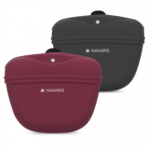 Set 2 borsete Navaris pentru recompense, Silicon, Rosu , 51332.03 - Img 2