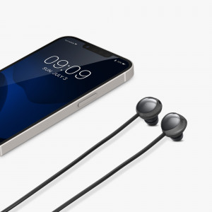 Set 2 Curele pentru casti Samsung Galaxy Buds Pro, Kwmobile, Negru/Alb, Silicon, 56874.02 - Img 5