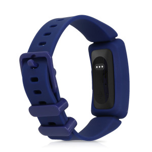 Set 2 Curele pentru Fitbit Ace 2, Kwmobile, Negru/Albastru, Silicon, 50102.01 - Img 5