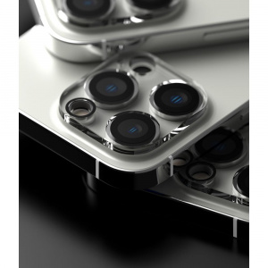 Set 2 Folii de protectie camera Ringke Camera pentruApple iPhone 14 Pro/14 Pro Max Transparent - Img 5