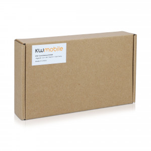 Set 2 Perne de urechi pentru casti Apple AirPods Max, Kwmobile, Gri, Piele ecologica, 55895.35 - Img 8