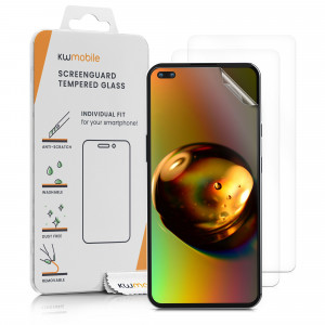 Set 3 folii de protectie Kwmobile pentru OnePlus Nord, Fata, Polimer, 57683.1 - Img 1