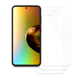 Set 3 Folii de protectie Kwmobile pentru Samsung Galaxy S23 FE, Transparent, Plastic, KWM000021LD001C - Img 2