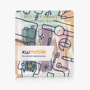 Set 3 Suporti elastici Kwmobile pentru telefoane, Multicolor, Plastic, KWM000008OB031C - Img 14
