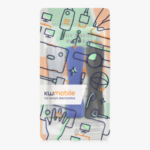 Set 3 Suporti tip inel pentru telefon, Kwmobile, Multicolor, Plastic, 57681.03 - Img 8