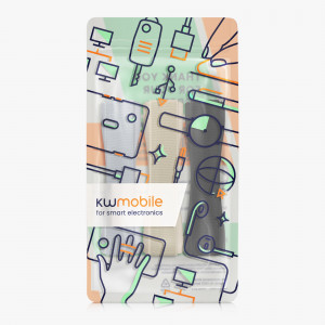 Set 3 Suporti tip inel pentru telefon, Kwmobile, Multicolor, Plastic, 57681.02 - Img 8