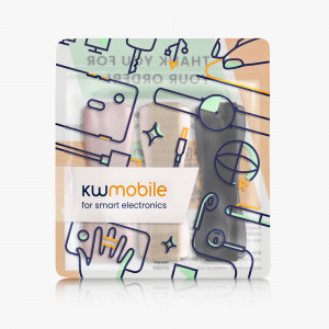 Set 3 Suporti tip inel pentru telefon, Kwmobile, Multicolor, Plastic, 43997.16 - Img 8