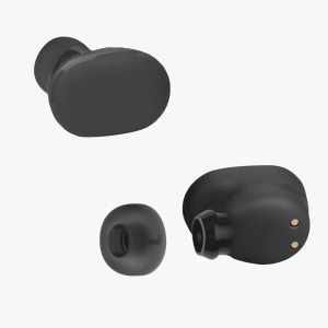 Set 6 Varfuri de schimb Kwmobile pentru JBL Tune Buds, Negru, Silicon, KWM0000256A001C - Img 4