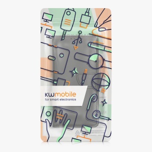 Set Husa si Folie de protectie Kwmobile pentru Apple iPhone SE (2022)/iPhone SE (2020)/iPhone 8, Negru, Piele ecologica/Silicon, KWM000022VE001C - Img 7