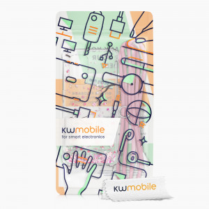 Bumper kwmobile pentru OPPO A94 5G, Silicon, Transparent/Roz, 60043.01 - Img 7
