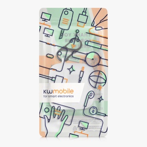 Husa Casti Kwmobile pentru JBL Tour Pro 2, Alb, Silicon, KWM000018WC003C - Img 8