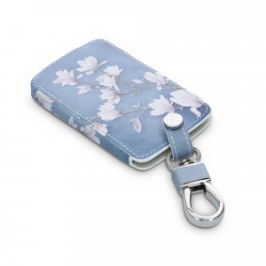 Husa Cheie Auto pentru Renault - 4 Butoane - Keyless Go, kwmobile, Piele ecologica, Multicolor, 46356.12 - Img 2