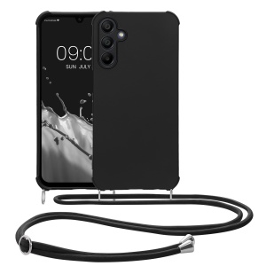 Husa Kwmobile cu jnur pentru Samsung Galaxy A15 5G, Negru, Silicon, KWM000021UN001C - Img 2