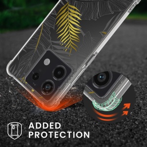 Husa Kwmobile cu jnur pentru Xiaomi Redmi Note 13, Multicolor, Silicon, KWM000020OJ002C - Img 5