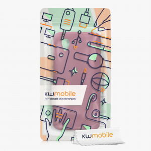 Husa Kwmobile pentru Alcatel 1, Silicon, Violet, 46363.167 - Img 6