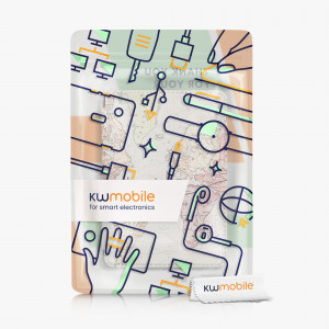 Husa kwmobile pentru Amazon Kindle (2022), Piele ecologica, Multicolor, 59989.02 - Img 7