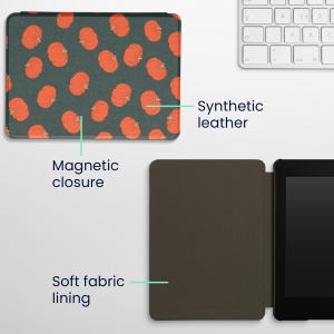 Husa Kwmobile pentru Amazon Kindle Paperwhite 11, Multicolor, Piele ecologica, KWM000017FL022C - Img 6