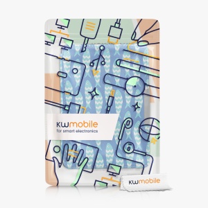 Husa Kwmobile pentru Amazon Kindle Paperwhite, Multicolor, Piele ecologica, KWM000007TD032C - Img 8