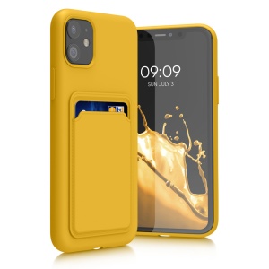 Husa Kwmobile pentru Apple iPhone 11, Galben, Silicon, 55114.165 - Img 1