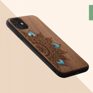 Husa kwmobile pentru Apple iPhone 11, Lemn, Multicolor, 49799.16 - Img 8