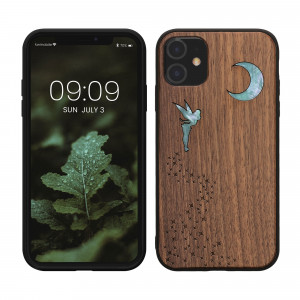 Husa Kwmobile pentru Apple iPhone 11, Multicolor, Lemn/Silicon, 49799.18 - Img 1