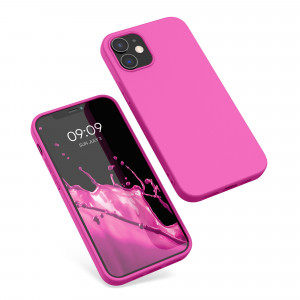 Husa Kwmobile pentru Apple iPhone 12/iPhone 12 Pro, Silicon, Roz, 53938.135 - Img 2
