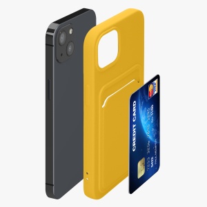 Husa Kwmobile pentru Apple iPhone 13, Galben, Silicon, KWM000013RD012C - Img 6