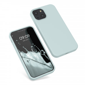 Husa kwmobile pentru Apple iPhone 13 Mini, Silicon, Verde, 55877.200 - Img 2
