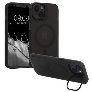 Husa Kwmobile pentru Apple iPhone 13, Negru/Transparent, Silicon, 61939.01 - Img 1