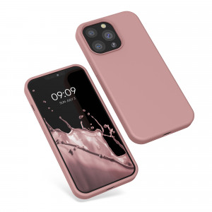Husa Kwmobile pentru Apple iPhone 13 Pro, Silicon, Roz, 55880.193 - Img 2