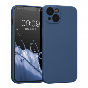 Husa Kwmobile pentru Apple iPhone 13, Silicon, Albastru, 58954.116 - Img 1