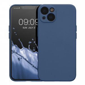 Husa Kwmobile pentru Apple iPhone 13, Silicon, Albastru, 58954.116 - Img 2