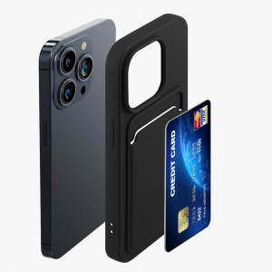 Husa Kwmobile pentru Apple iPhone 14 Pro, Silicon, Negru, 59114.01 - Img 7