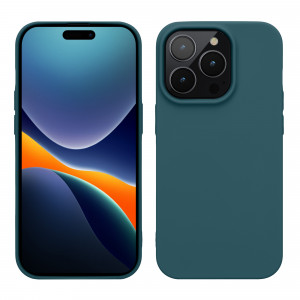 Husa Kwmobile pentru Apple iPhone 14 Pro, Silicon, Verde, 59077.57 - Img 1