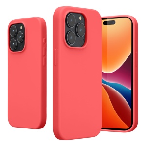 Husa Kwmobile pentru Apple iPhone 15 Pro Max, Roz, Silicon, 61956.103 - Img 2