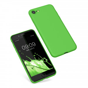 Husa kwmobile pentru Apple iPhone SE 3/iPhone 8/iPhone 7, Silicon, Verde, 49979.44 - Img 2